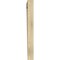 Ekena Millwork Olympic Slat Rough Sawn Bracket, Douglas Fir, 4"W x 34"D x 40"H BKT04X34X40OLY06RDF - alternate 4